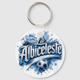 La Albiceleste - Spitzname der argentinischen Nati Schlüsselanhänger
