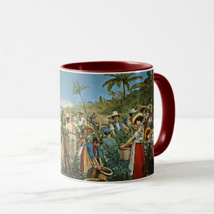 "La Alegoria del Cafe" Tasse