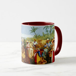 "La Alegoria del Cafe" Tasse
