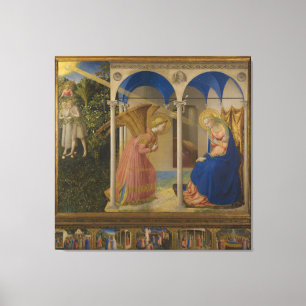 La Anunciación durch Fra Beato Angelico Leinwanddruck