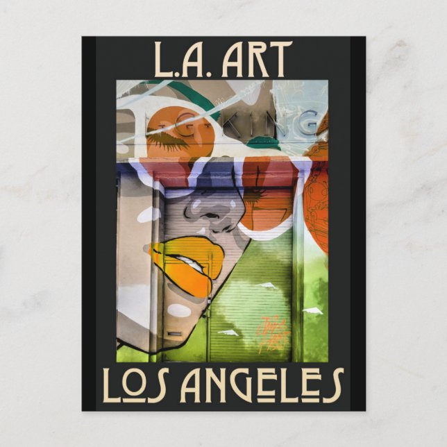 LA Art2 Postkarte (Vorderseite)
