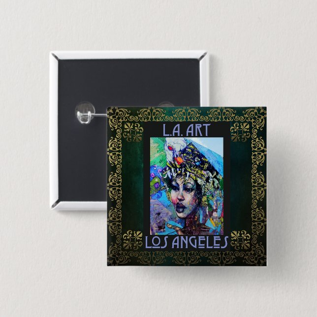 LA Art Button (Vorne & Hinten)