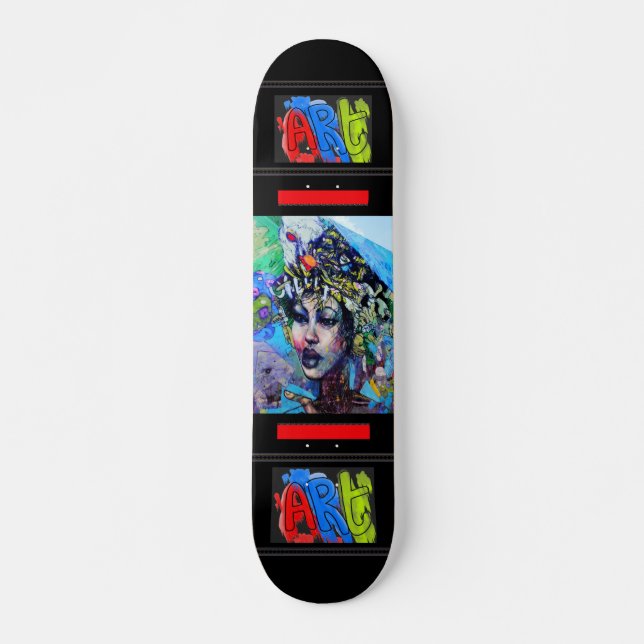 LA Art Skateboard (Vorne)