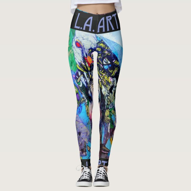 LA Art Women's Leggings (Vorderseite)