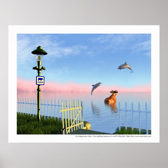 La baigneuse d'Urk - Die Badeschönheit von Urk Poster (Vorne)