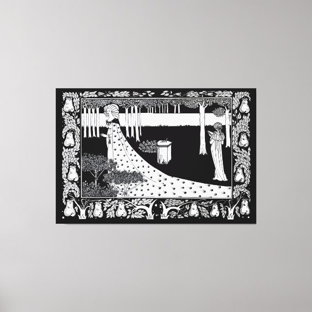 La Beale Isoud at Joyous Gard Leinwanddruck (Vorderseite)