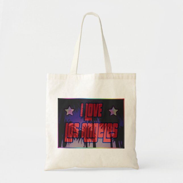 LA Beautiful Afterglow Tote Bag Tragetasche (Vorne)