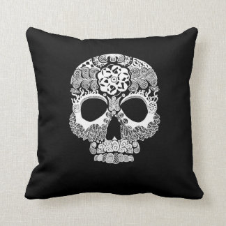 La Bella Muerte dunkles Wurfs-Kissen Kissen