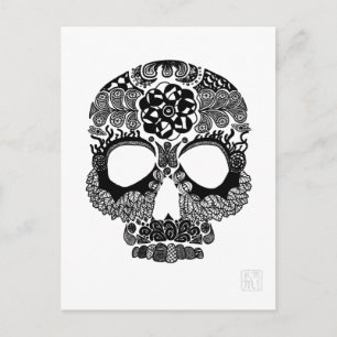 La Bella Muerte Postcard Postkarte