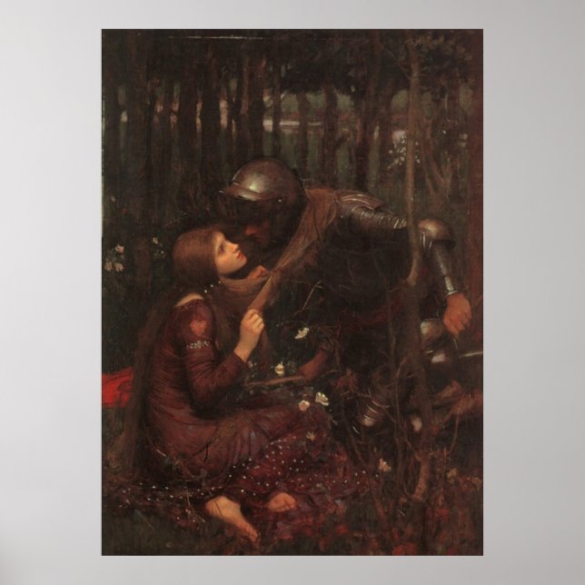 La Belle Dame Sans Merci Canvas Print Poster (Vorne)