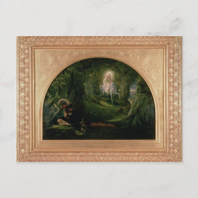 La Belle Dame Sans Merci Postkarte (Vorderseite)