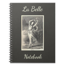 La Belle Esmeralda Spiral-Foto-Notizbuch