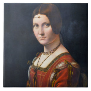 La Belle Ferronniere Fliese