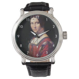 La Belle Ferronniere, Leonardo da Vinci Armbanduhr