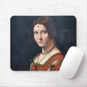 La Belle Ferronniere Mousepad