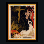 " La Belle Helene" 1922 Art Deco 16 x 20 Poster<br><div class="desc">George Barbier,  La Belle Helene,  1922</div>