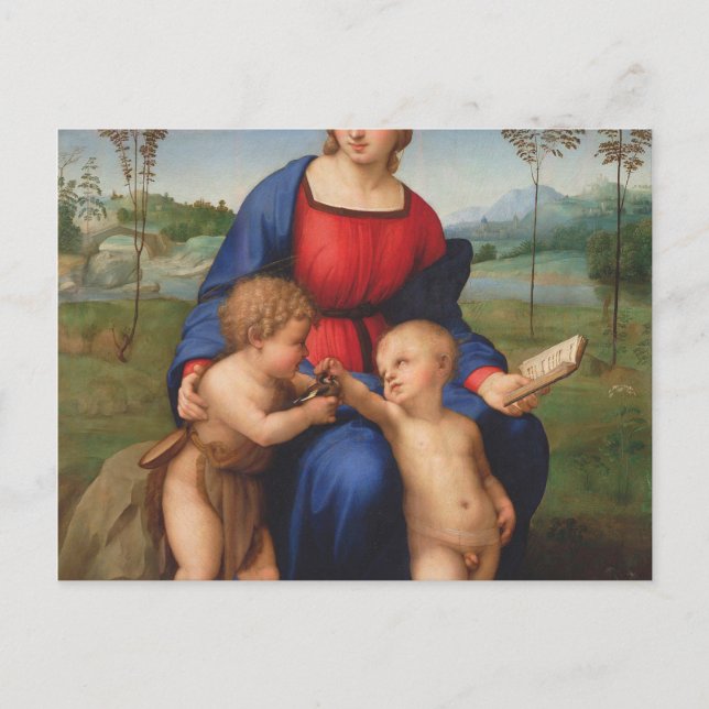 La Belle Jardiniere 1507 Postkarte (Vorderseite)