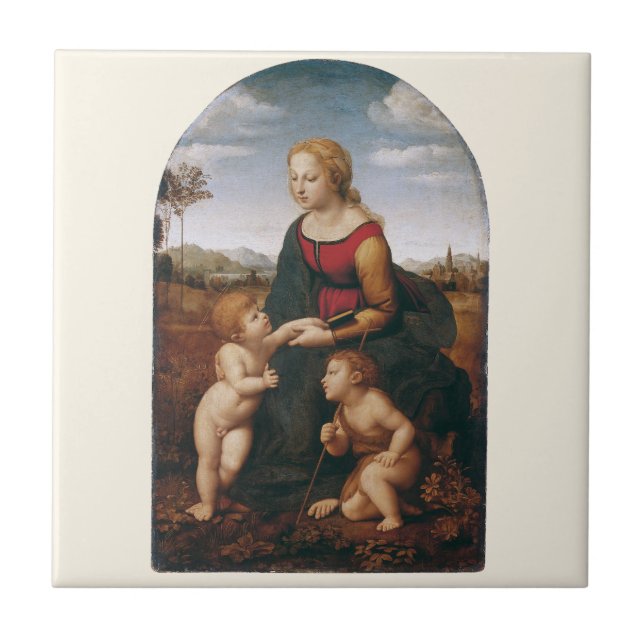 La Belle Jardinière von Rapahel Fliese (Vorderseite)