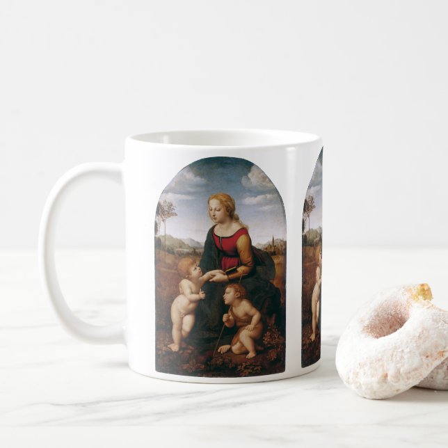La Belle Jardinière von Rapahel Kaffeetasse (Mit Donut)