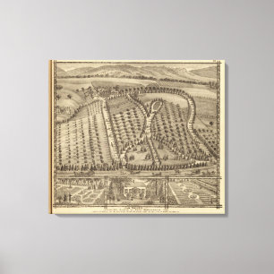 La Belle, Landsitz von Thos Hornbrook Leinwanddruck