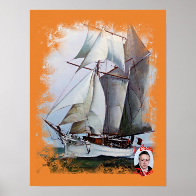 La Belle Poule Poster (Vorne)