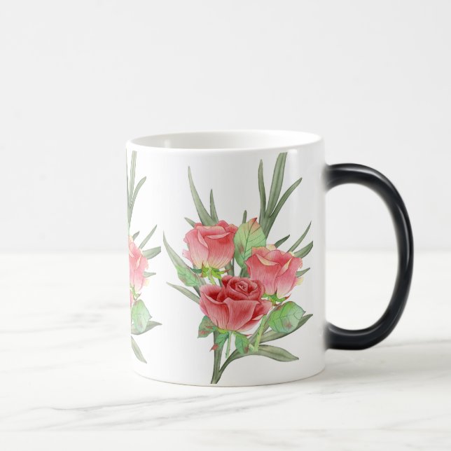 La bellezza dei fiori verwandlungstasse (Rechts)