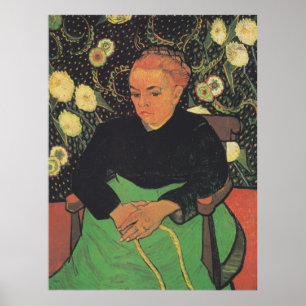 La Berceuse (Augustine Roulin) durch Vincent van Poster