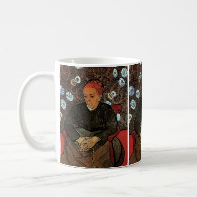 La Berceuse (Augustine Roulin) von Vincent van Gog Kaffeetasse (Links)