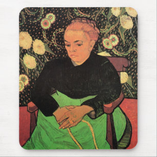La Berceuse (Augustine Roulin) von Vincent van Gog Mousepad