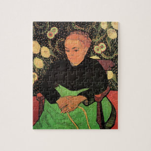 La Berceuse (Augustine Roulin) von Vincent van Gog Puzzle