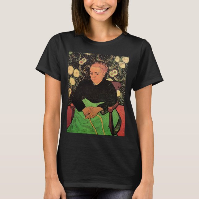 La Berceuse (Augustine Roulin) von Vincent van Gog T-Shirt (Vorderseite)