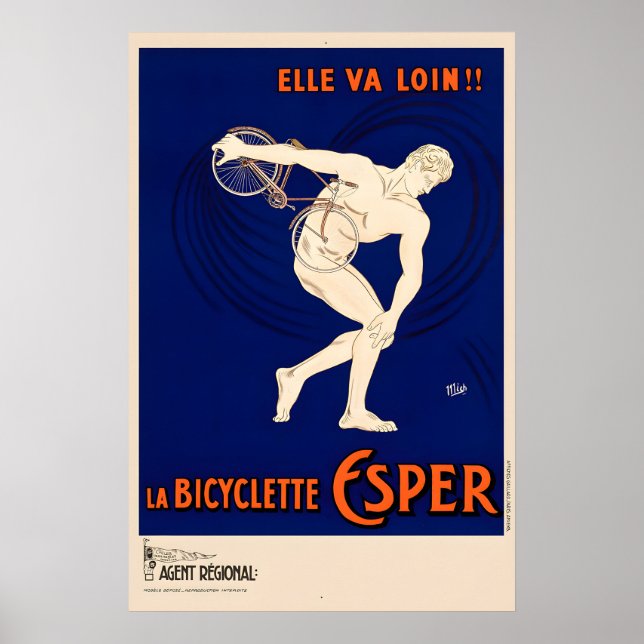 La Bicyclette Esper Poster (Vorne)