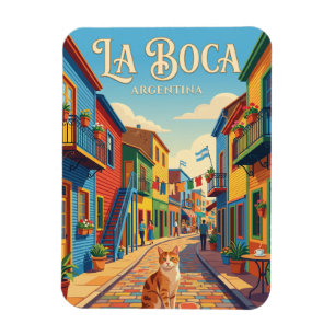 La Boca, Buenos Aires Argentinien Magnet