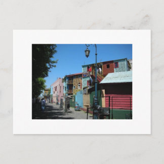 La Boca Lightpost Postkarte