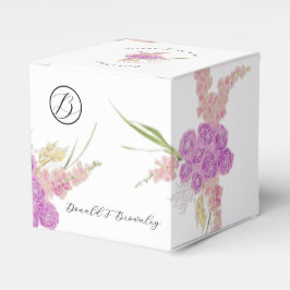 La Boca Rosa Schleifenbouquet Favor Box Geschenkschachtel
