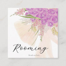 La Boca Rosa Sheer Bogen Blumenstrauß Zimmer