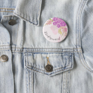 La Boca Vendretti rosa Blumenstrauß Brautjungfer Button