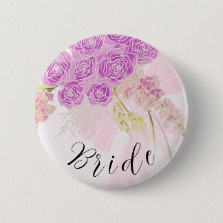 La Boca Vendretti Sheer Bow und Bouquet-Brides Button