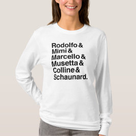 La Bohème Charakter-Shirt T-Shirt
