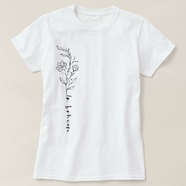 LA BOHEME . T-Shirt (Design vorne)
