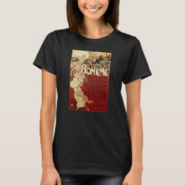 La Bohème - Vintages Poster von 1896 T-Shirt