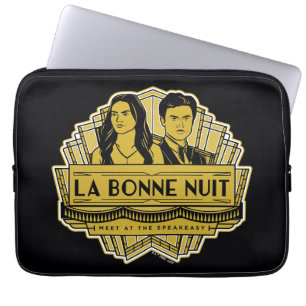La Bonne Nuit - Treffen Sie sich bei der Speakeasy Laptopschutzhülle