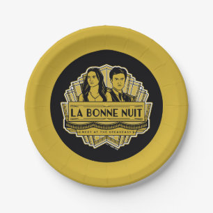 La Bonne Nuit - Treffen Sie sich bei der Speakeasy Pappteller