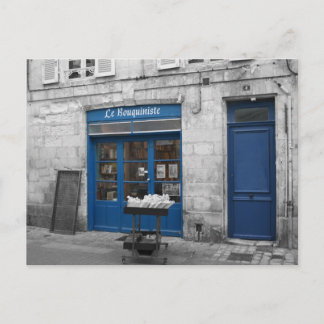 La Bouquiniste Postkarte