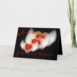 "La Buena Fortuna Julio Y! "- Fertigen Sie Karte