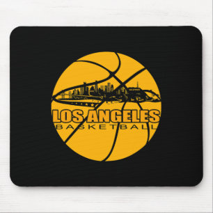 La Bysketbyll Lover Gift - Los Angeles Bysketbyll Mousepad