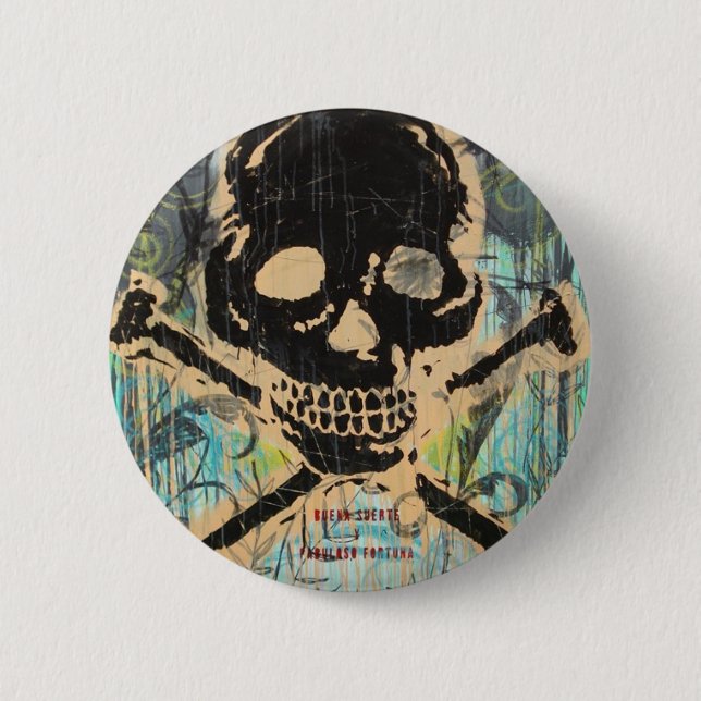 La Calavera Button (Vorderseite)