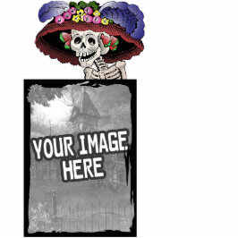 La Calavera Catrina Bilderrahmen Freistehende Fotoskulptur