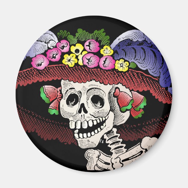 La Calavera Catrina [magnet] Magnet (Vorne)