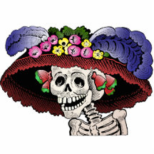 La Calavera Catrina [Magnetskulptur]